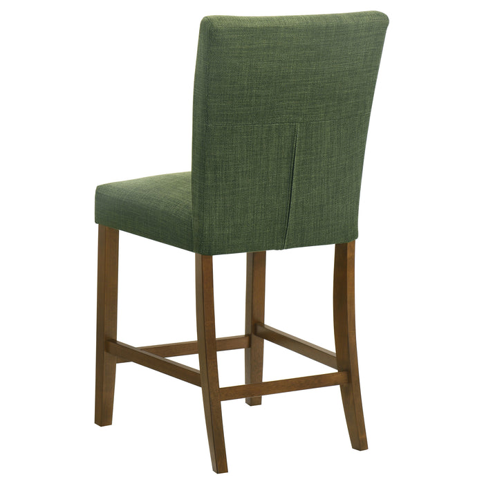 Paxton Upholstered Counter Height Dining Chair Green (Set of 2)