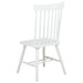 CoasterEveryday Andrews 7-piece dining set with light ash table and white chairs