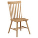 CoasterEveryday Andrews 7-piece dining set with light ash chairs and white tabletop