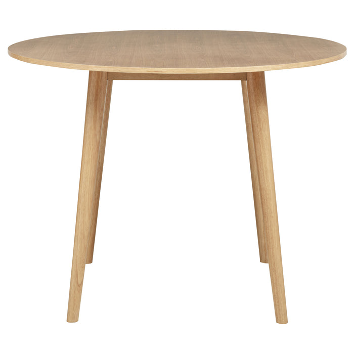 Andrews 5-piece Round Counter Height Dining Set Light Ash