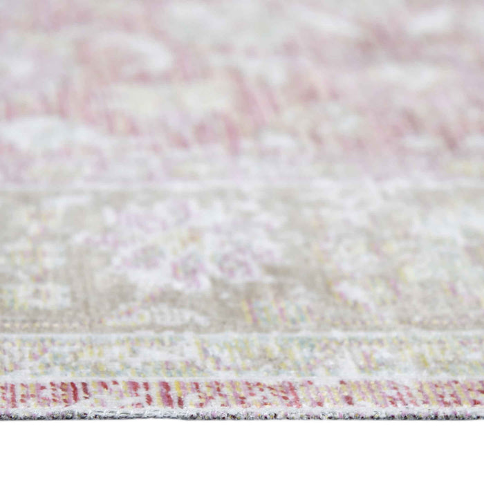 9' x 13' Medallion Power Loom Area Rug - Sage And Gray