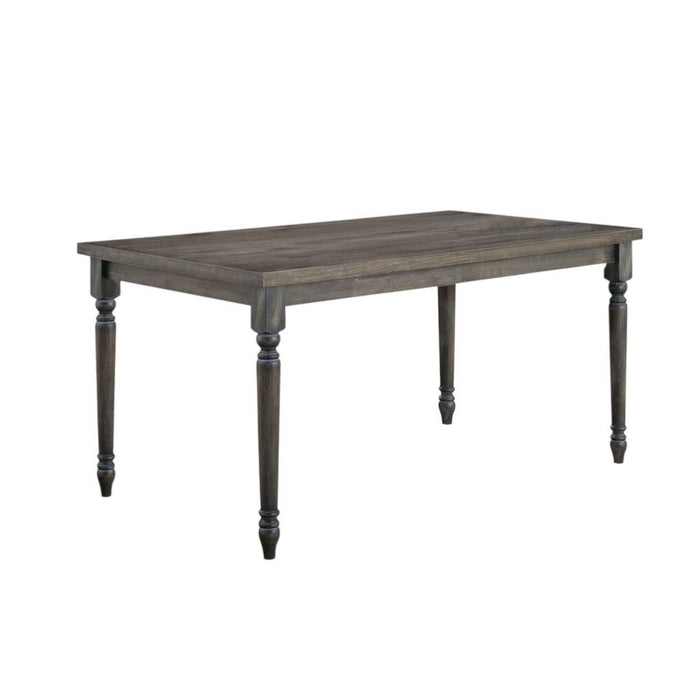 59" Wood Dining Table - Gray