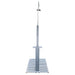 Giga outdoor garden pool shower with chassis board, ideal for patio use, featuring a sleek, functional design for outdoor rinsing.