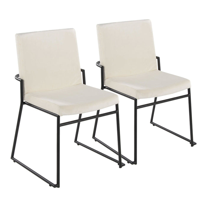 Dutchess - Dining Chair (Set of 2) - Black Metal
