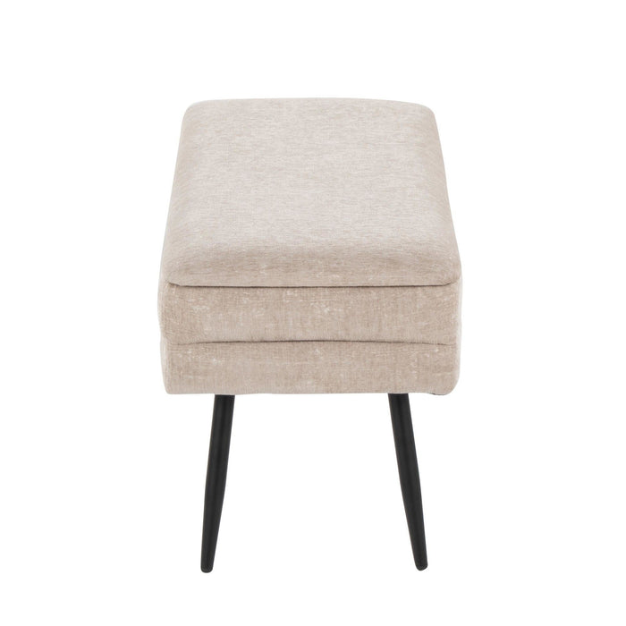 Neapolitan - Storage Bench - Black Metal