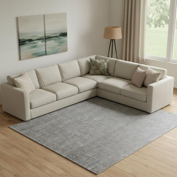 8' X 10' Hand Woven Area Rug (721553) - Gray