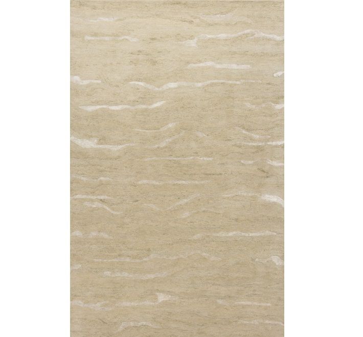 9' x 12' Wool Hand Tufted Area Rug - Beige