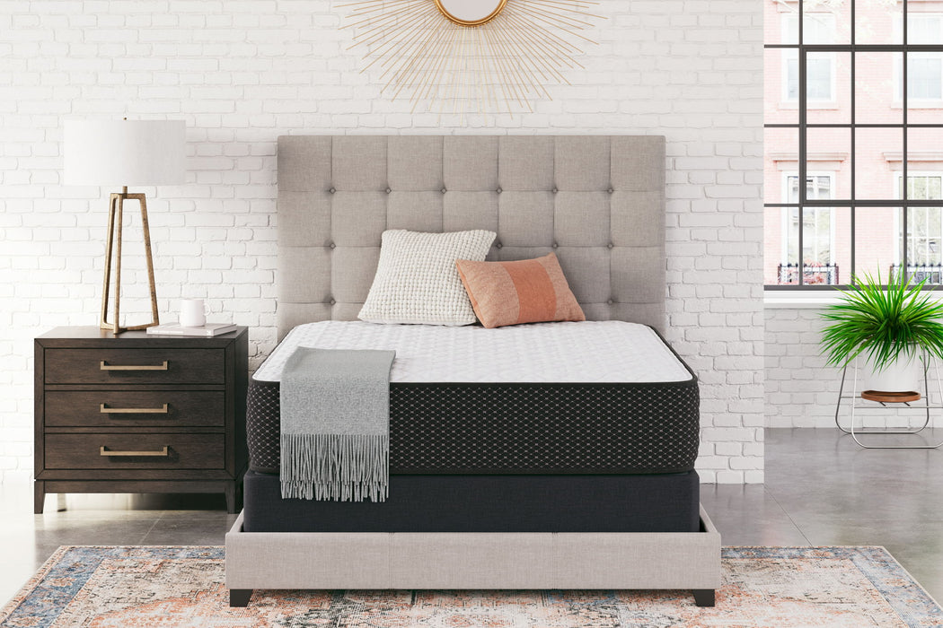 Sierra Sleep® by Ashley Limited Edition Firm innerspring mattress showing plush top and supportive coil layers.