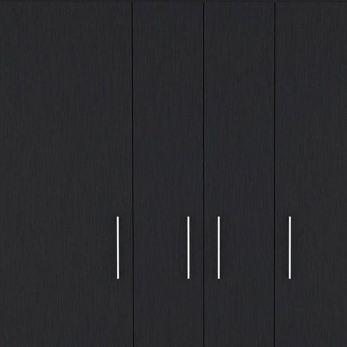 2 Drawer Dresser Combo - Black