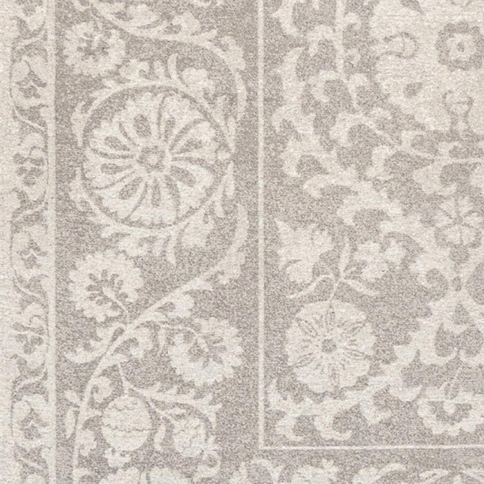 7' X 9' Tribal Washable Area Rug With UV Protection (610077) - Beige / Gray