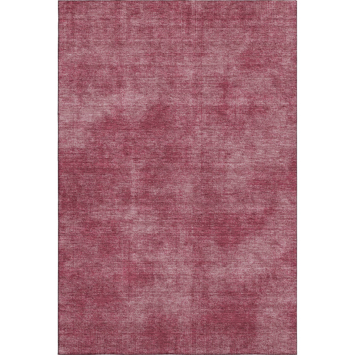 10' X 14' Abstract Washable Area Rug With UV Protection (679935) - Burgundy / Blush