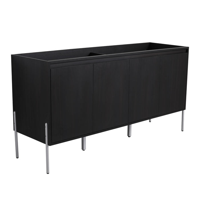 Freestanding Bathroom Vanity & Soft Close Cabinet Doors