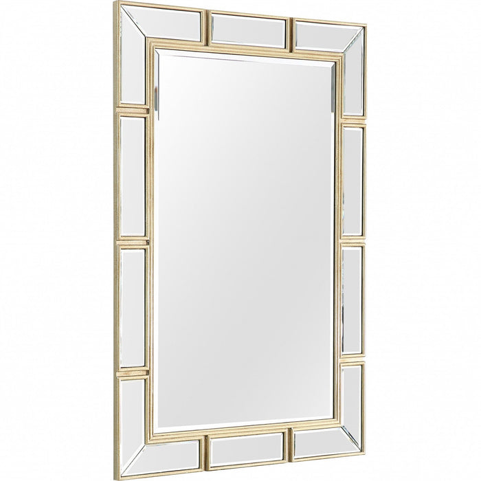 45" Framed Accent Mirror - Silver