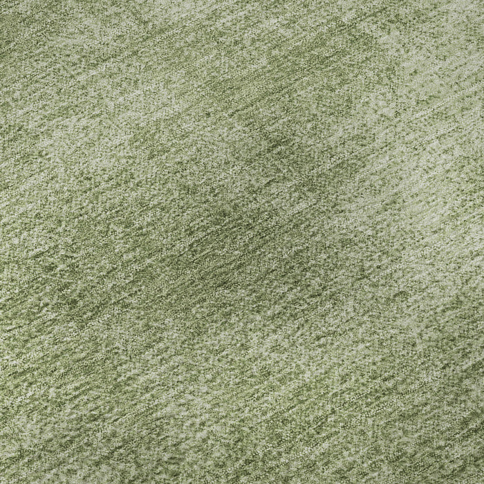 10' X 14' Abstract Washable Area Rug With UV Protection (679941) - Green / Ivory