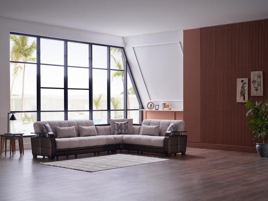 Bellona Natural Sectional 4 Pieces