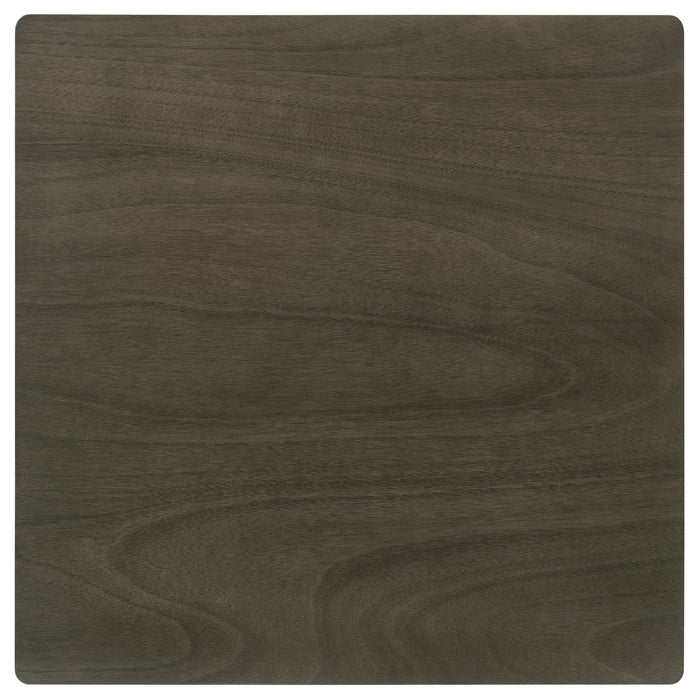 Parkwood 5-piece Square Dining Table Set Dark Ash Brown