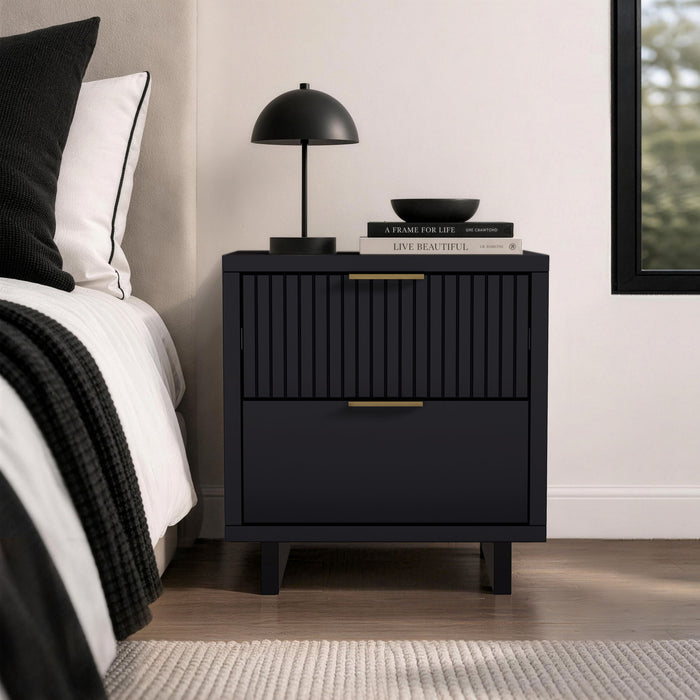 Manhattan Elara - Solid Wood Nightstand