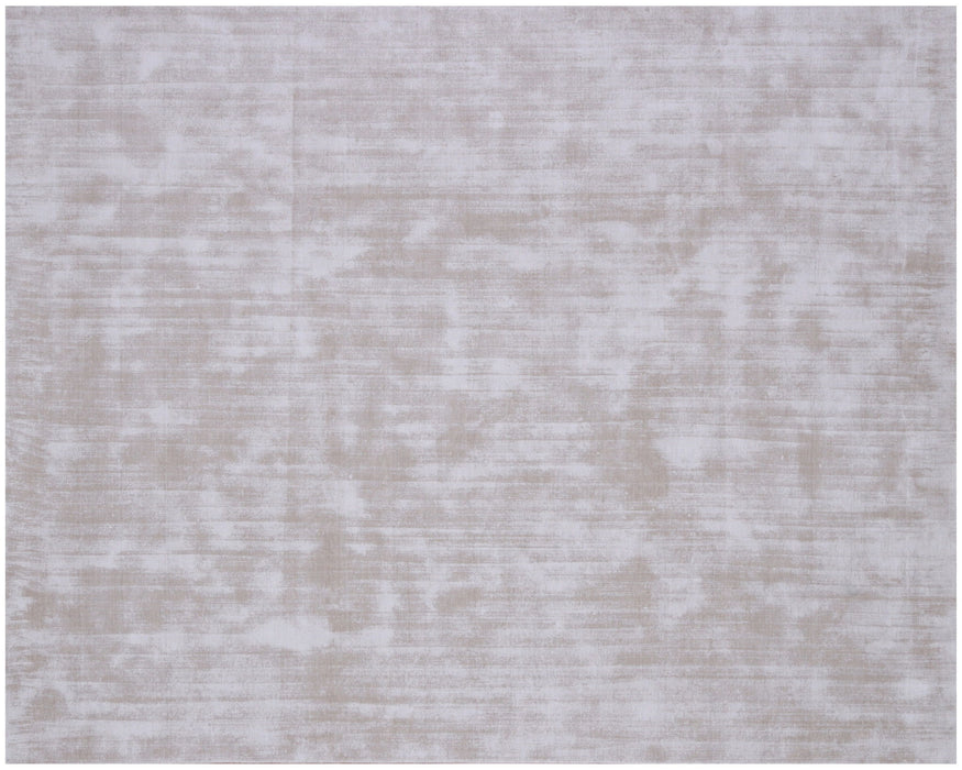 8' x 10' Hand Loomed Area Rug - Beige