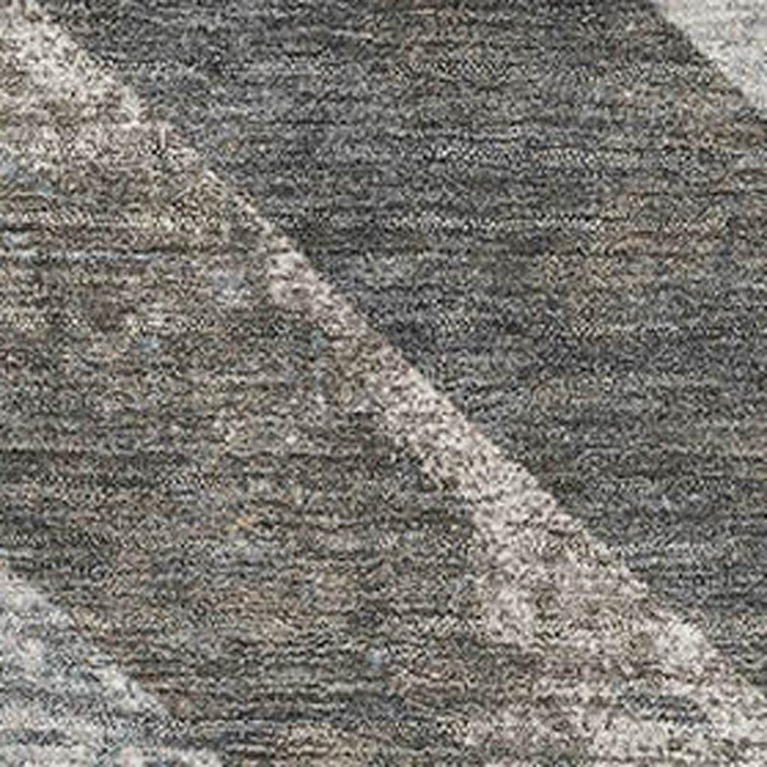 10' X 14' Geometric Washable Area Rug With UV Protection (709288) - Brown / Gray / Ivory