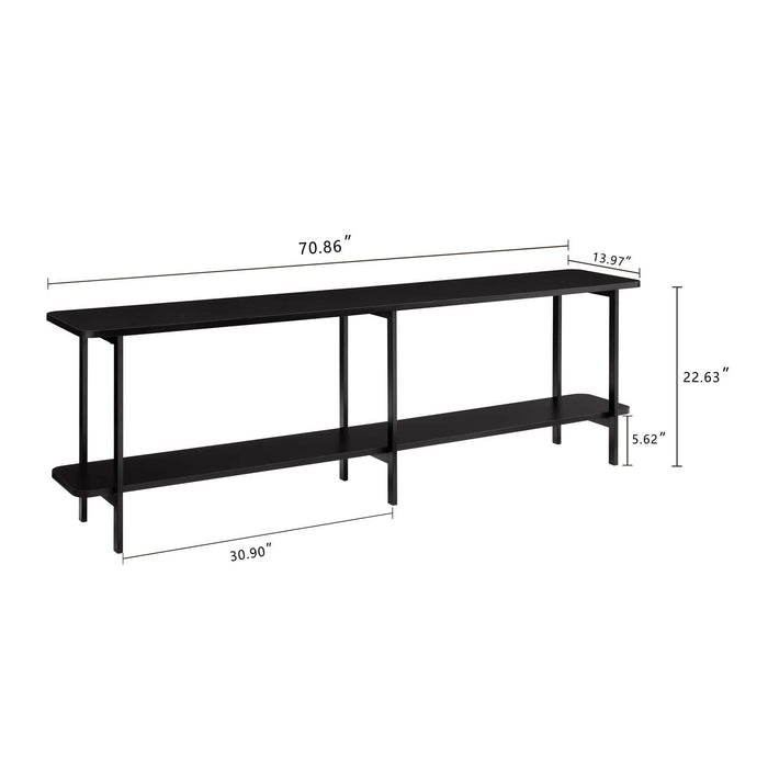 Celine - Console Table - Black