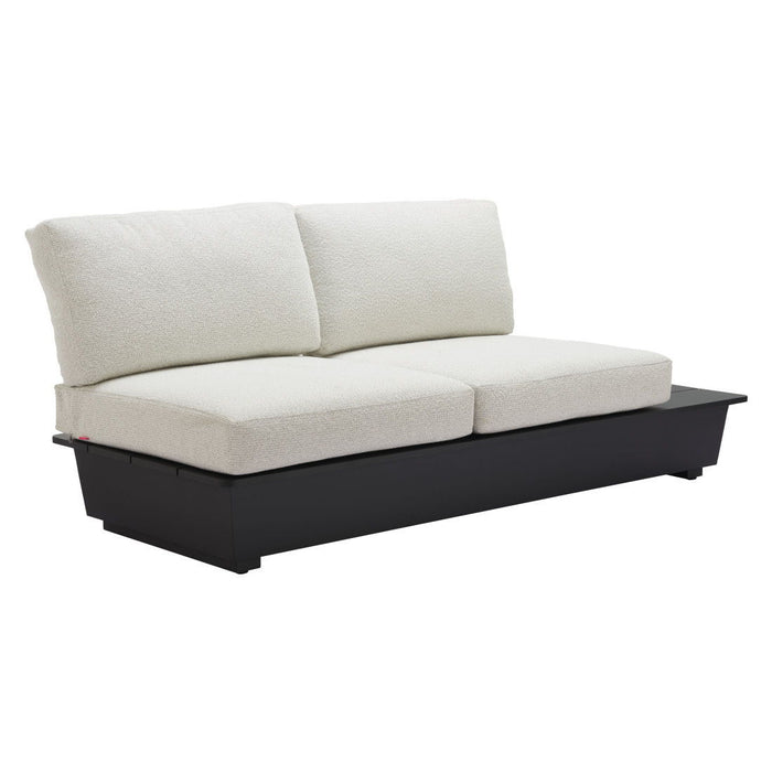 79" Polypropylene Sofa - Beige