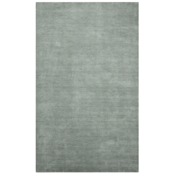 8' X 10' Wool Hand Woven Area Rug - Gray