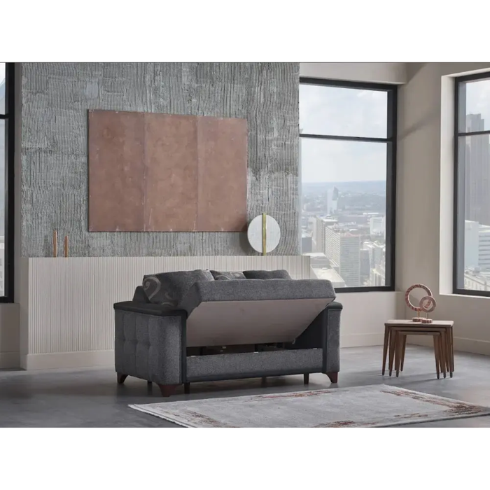 Bellona Charlotte Living Room Set - Anthracite