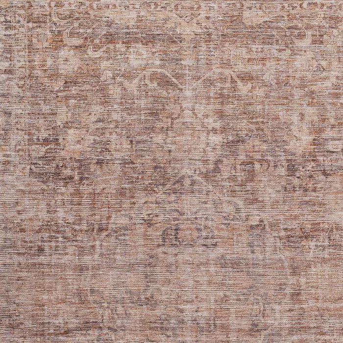 10' X 14' Oriental Washable Area Rug With UV Protection (699915) - Rust / Beige