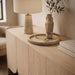 Russell Meridian Furniture genuine marble tray with sleek rectangular design and polished surface, ideal for elegant home decor.