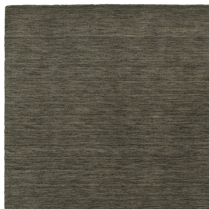 5' X 8' Wool Hand Tufted Area Rug - Charcoal