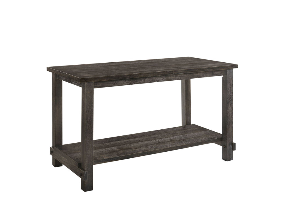 60" Wood Dining Table - Gray