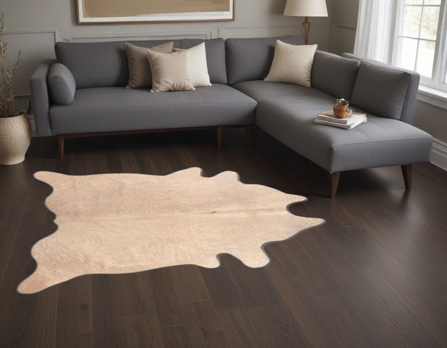 60" x 84" Cowhide Area Rug - Natural