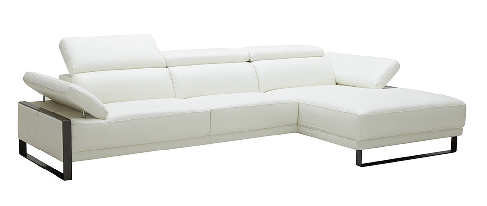 J & M Furniture Fleurier Sectional in Right Hand Facing