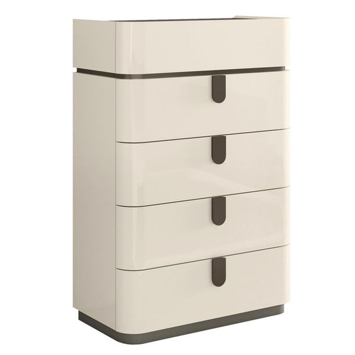 J & M Furniture Paramount Chest - Beige/Brown