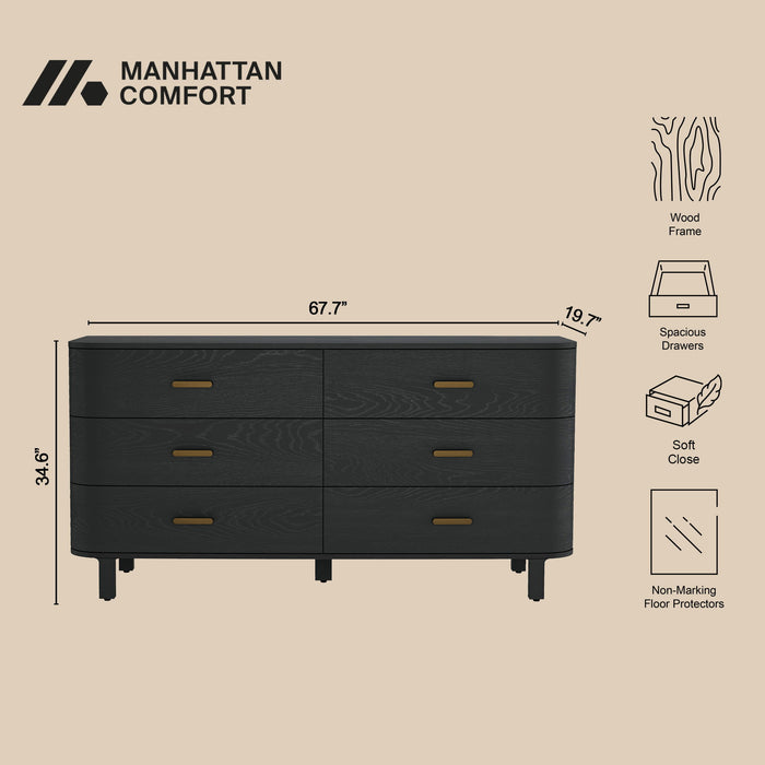 Manhattan Solara - Solid Wood Dresser