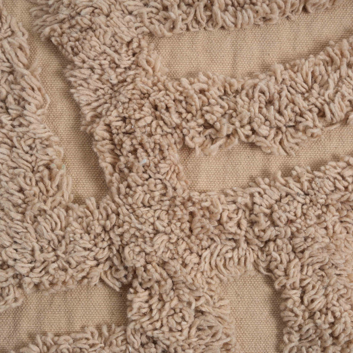 Miranda - Knitted Pouf - Beige
