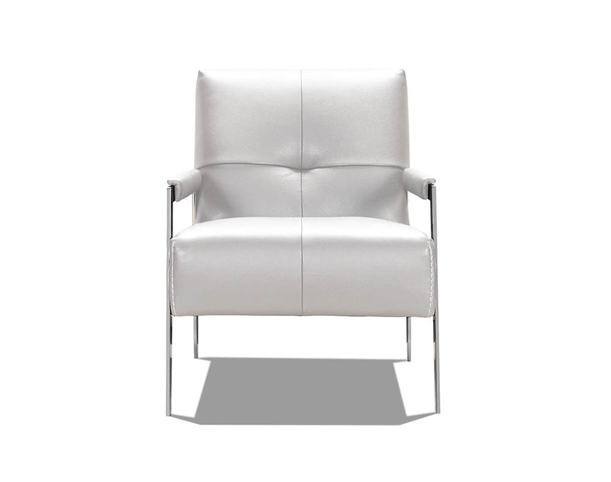 J & M Furniture I765 Arm Chair in Light Grey
