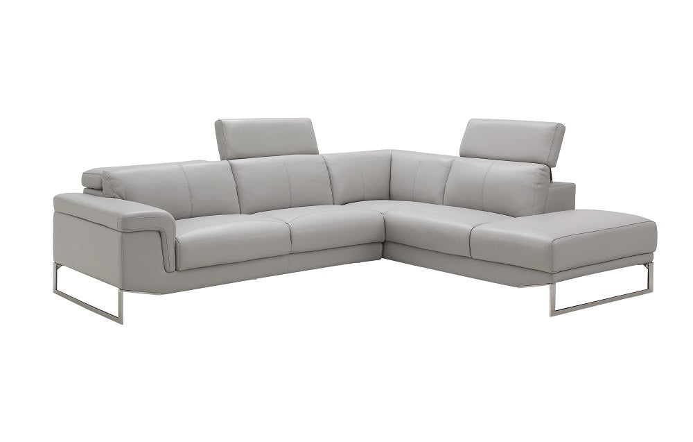 J & M Furniture Athena Sectional in Right Facing