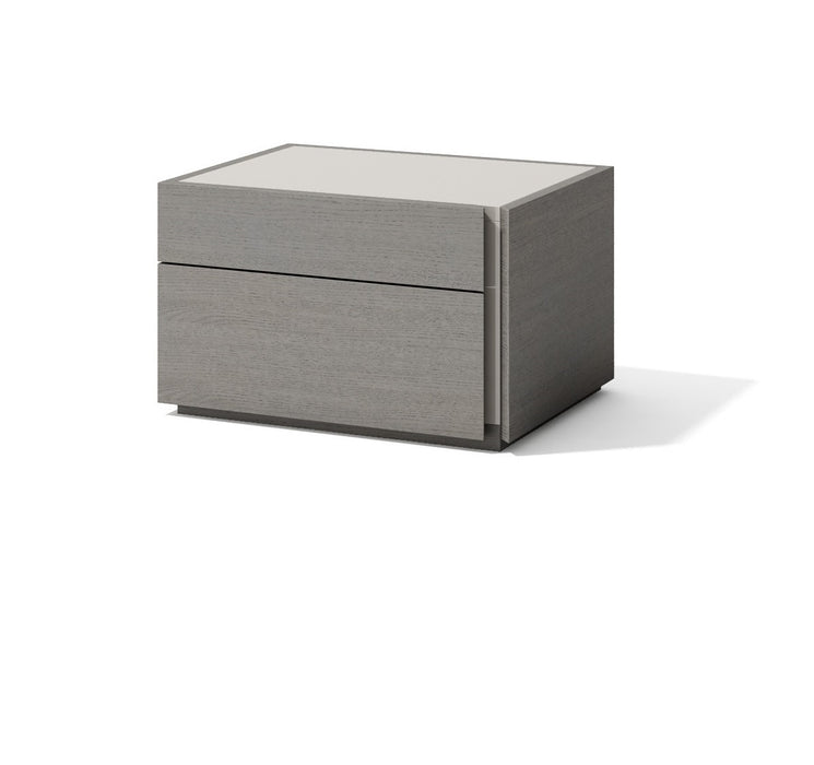 J & M Furniture Sintra Night Stand Right in Grey