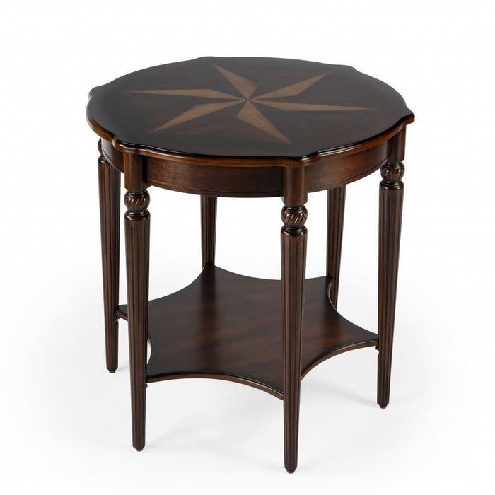 28" Round Coffee Table - Brown