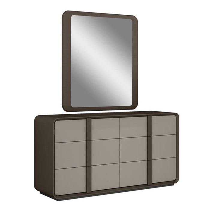 J & M Furniture Velisse Mirror - Brown