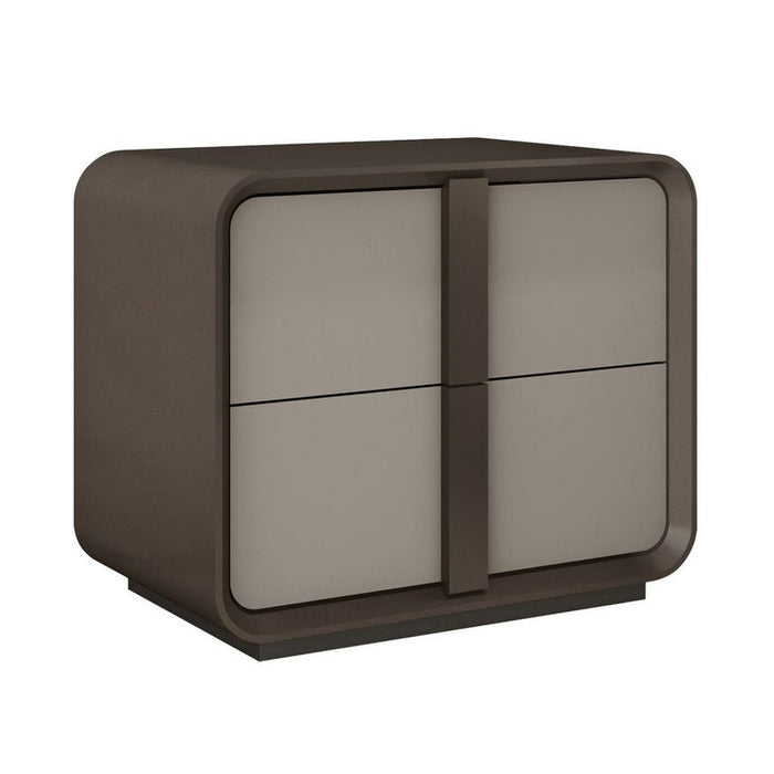 J & M Furniture Velisse Nightstand  - Brown