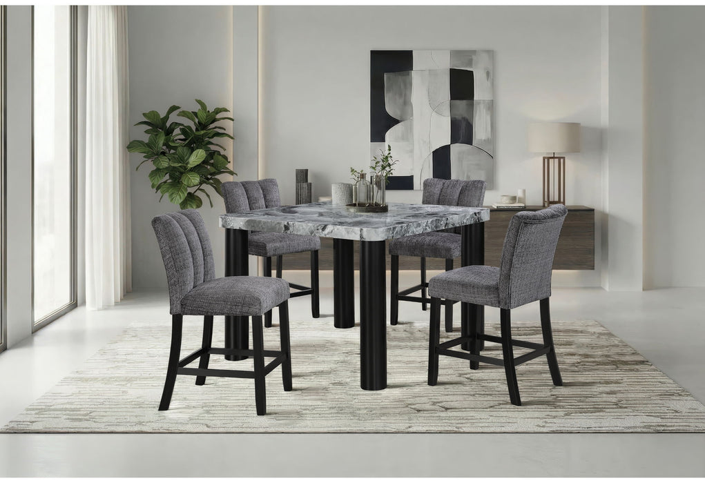 D5473 - Bar Table - Black / Gray