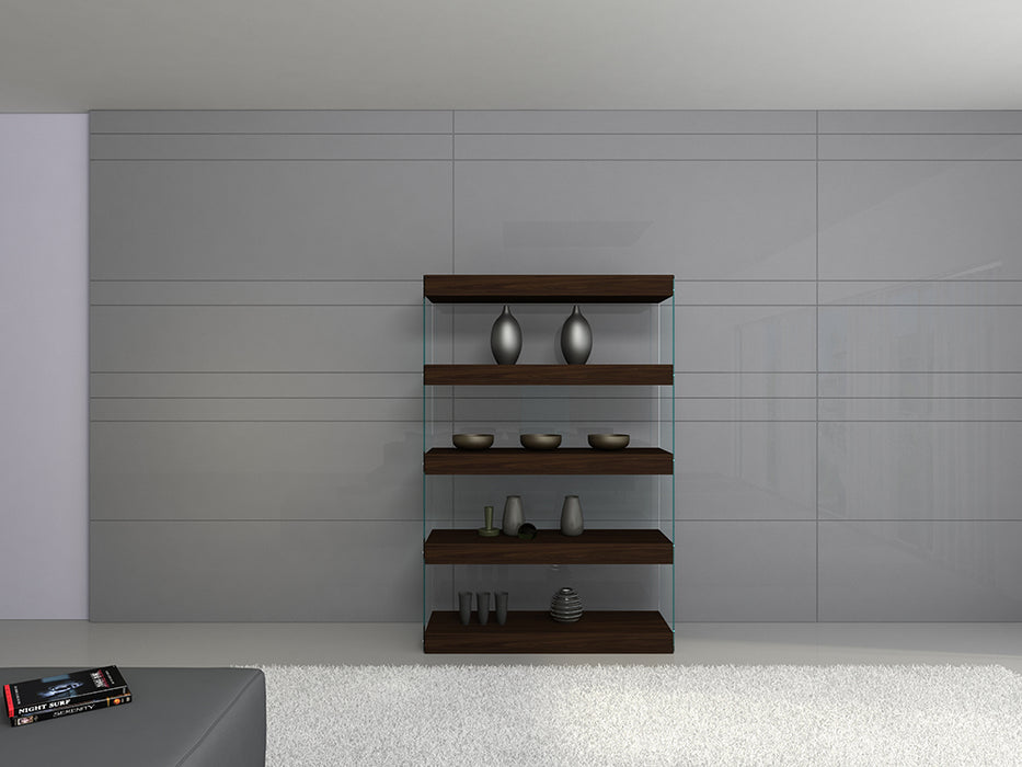 J & M Furniture Float Curio Unit