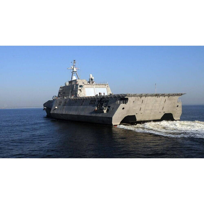 Hand Painted Model Boat (624265) - Gray
