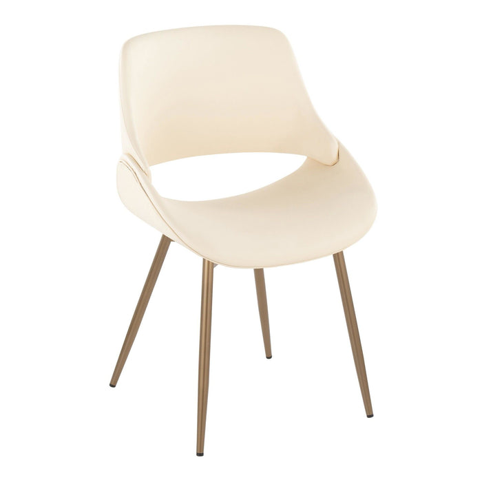 Fabrico - Chair (Set of 2) - Bronze Legs