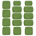 Giga 14-pack cushion covers for 7-piece wicker sectional sofa, zippered slipcovers for seat and back cushions, back & seat cushions