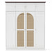 Giga 8-door wardrobe with adjustable shelves and hanging rod, spacious storage for clothes and accessories.