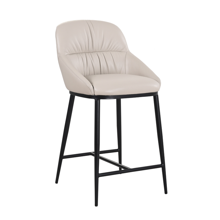 J & M Furniture E Sora Counter Stool in Wheat 805