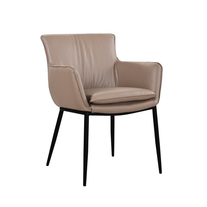 J & M Furniture Kani Armchair Mocha 300